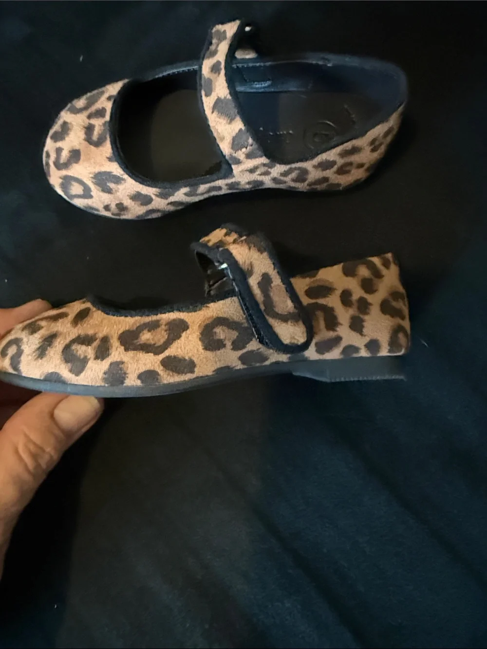 Cat & Jack Leopard Print Mary Jane Shoes - Toddler 5